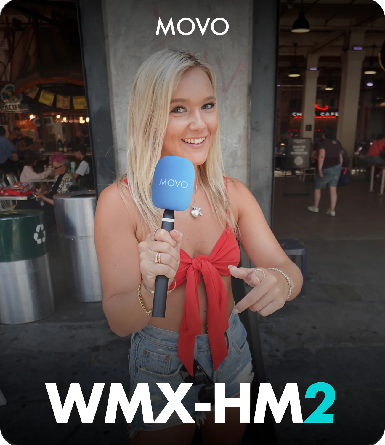 WMX-HM2 | Handheld Wireless Mic Handle | Movo - Image 3