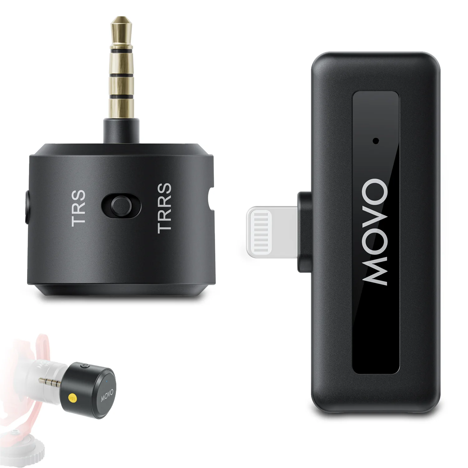 WM-VXR10 | Wireless Microphone for Shotgun | Movo - Image 13