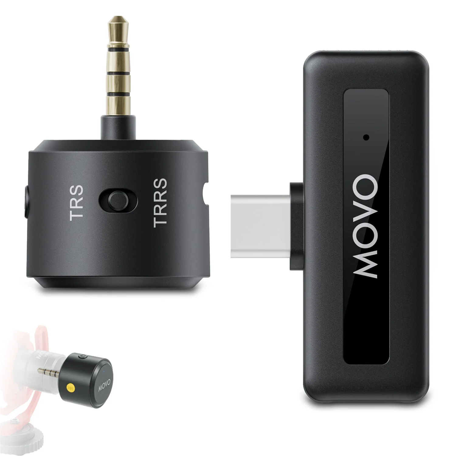 WM-VXR10 | Wireless Microphone for Shotgun | Movo - Image 6