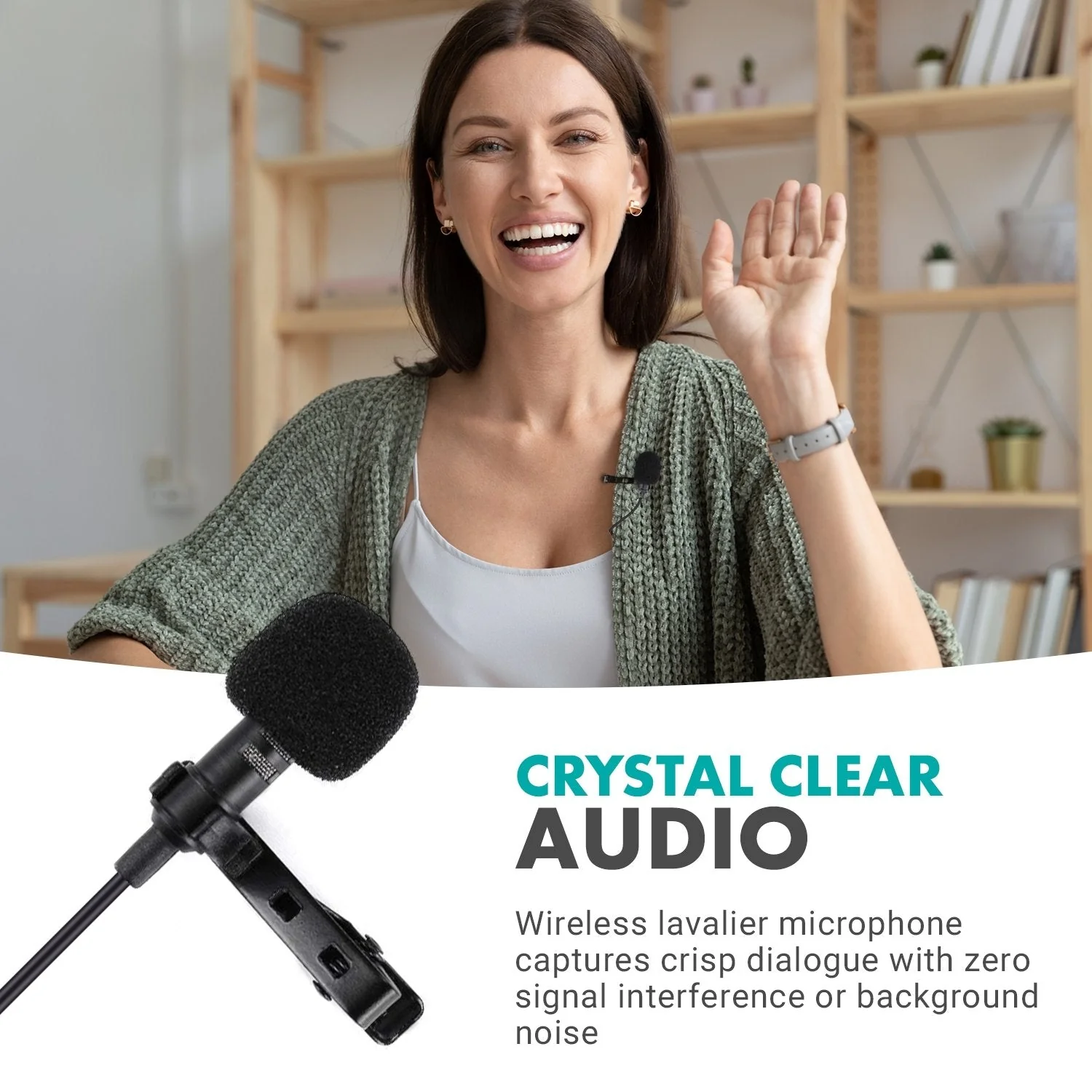WMX-1-TX | Wireless Transmitter W/ Lav Microphone | Movo - Image 6