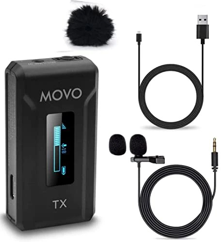 WMX-2-TX | Transmitter for The WMX-2 Wireless Microphone System | Movo