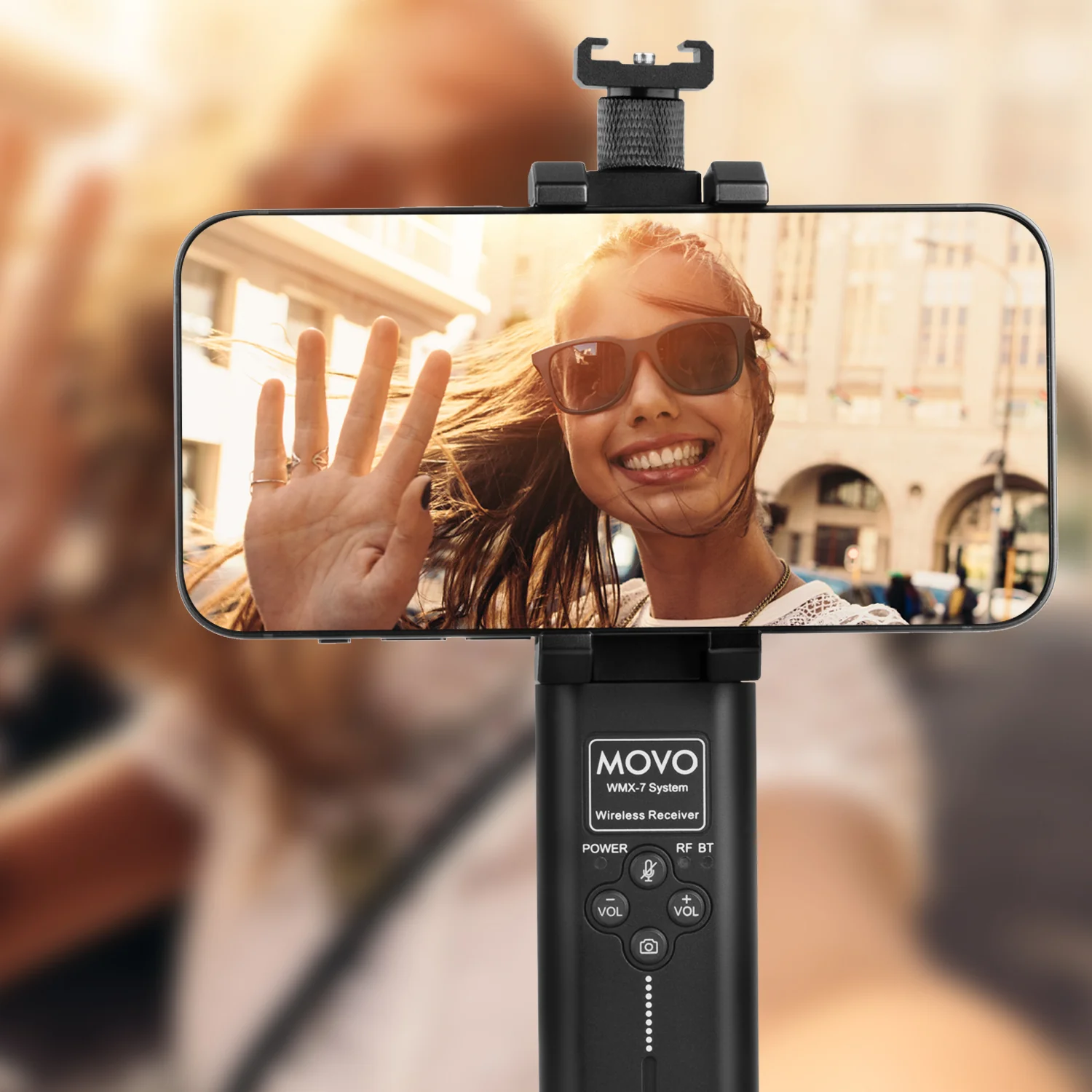 WMX-7-SP | Wireless VHF Lavalier Microphone Smartphone System | Movo - Image 8