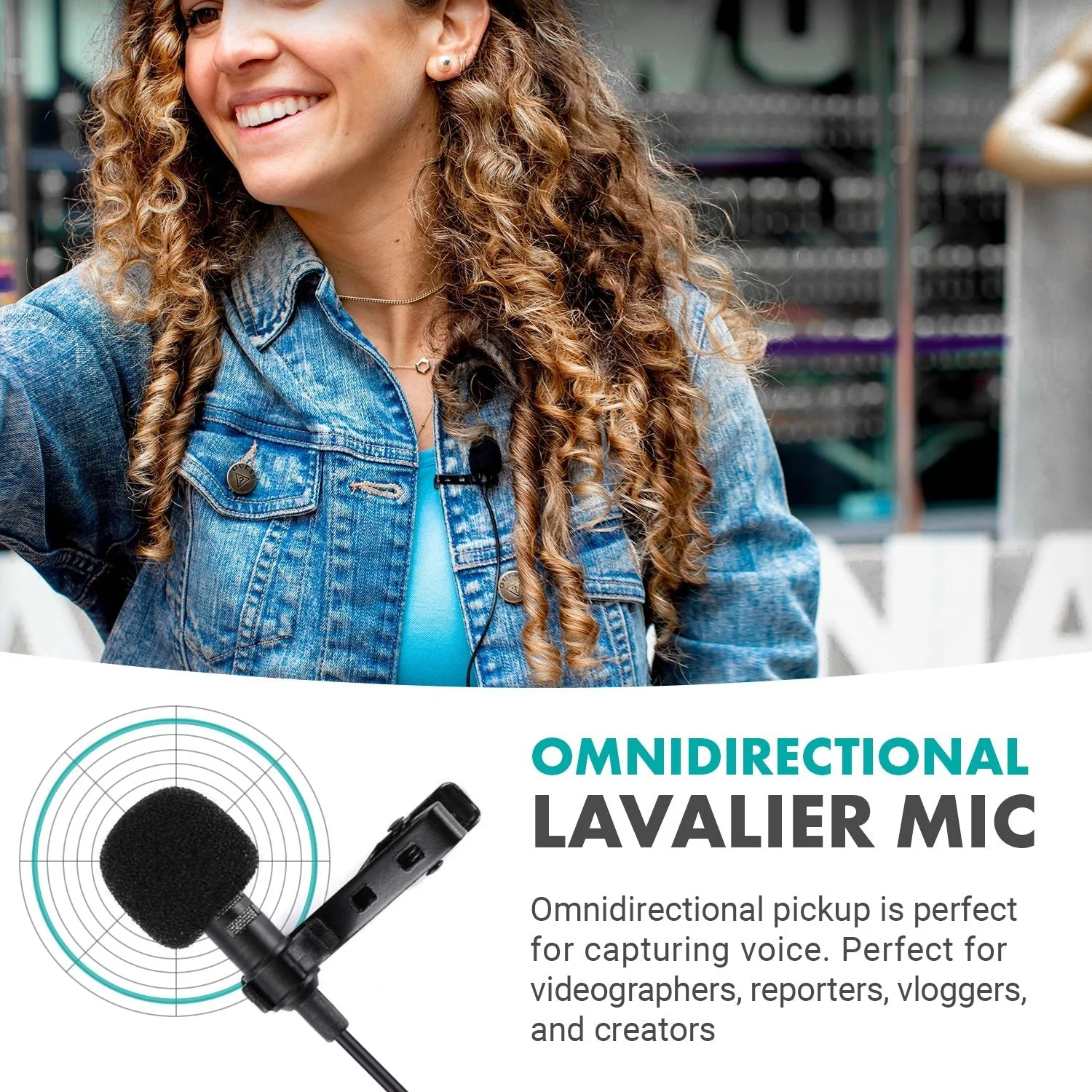 WMX-7-TX | Lavalier Microphone and Wireless Transmitter| Movo - Image 4