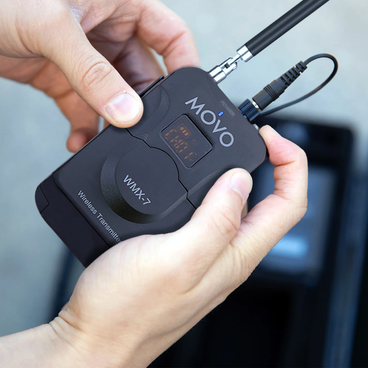 WMX-7-TX | Lavalier Microphone and Wireless Transmitter| Movo - Image 8