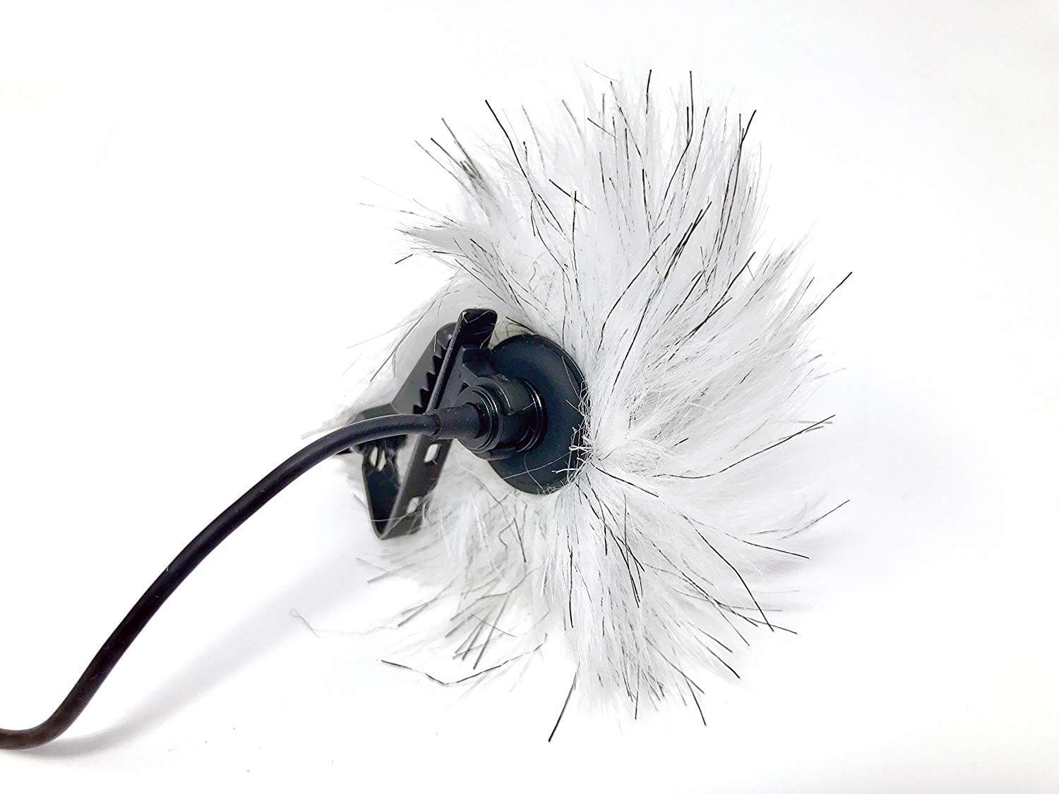 WS-RD | 2x Furry Lav Mic Wind Muffs | 8mm, 10mm, 12mm | Movo - Image 2