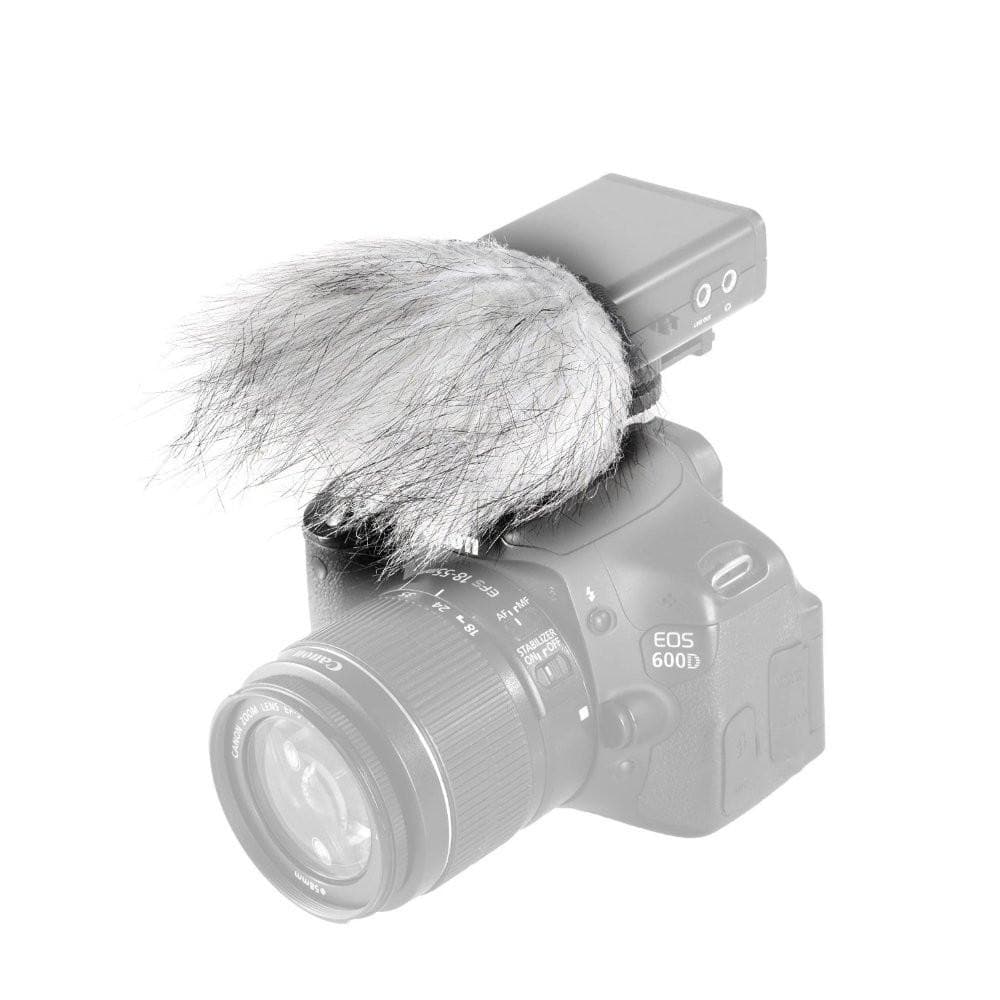 WS9 | Furry Windscreen for Portable Digital Recorders | Movo - Image 2