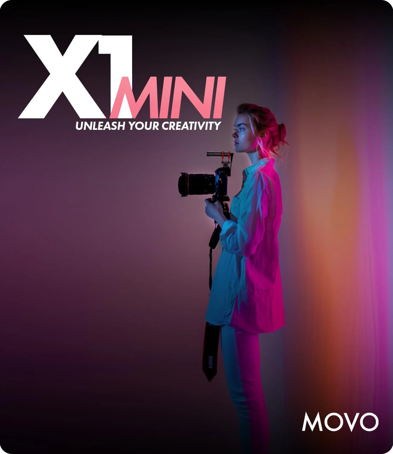 X1-Mini | Mini Supercardoid Video Microphone | Movo - Image 7